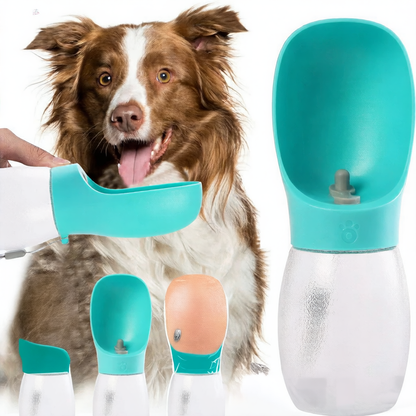 Portable Pet Water Bottle for Outdoor Use