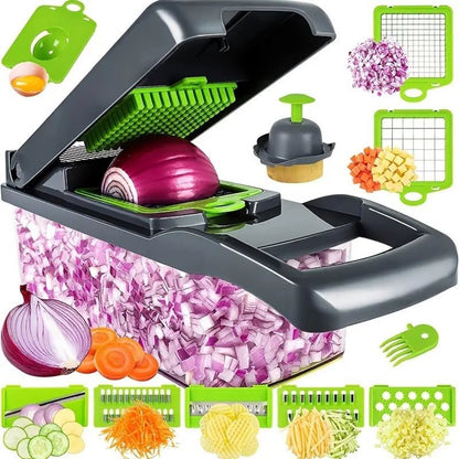 Multifunctional Vegetable Cutter Shredder Slicer Set