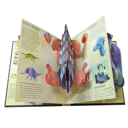 3D Dinosaur Book Dinosaurs Activity Book Creative Encyclopedia Prehistorica for Children Boys Girls Gift for Dinosaur Lovers