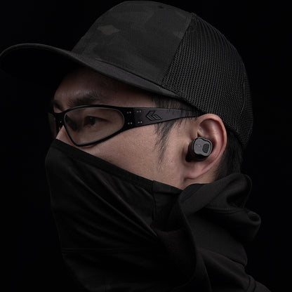 WOSPORT Tactical Bluetooth Earplugs Bluetooth 5.3 Connection Electronic Pickup Noise Reduction In-Ear Protection Earplugs