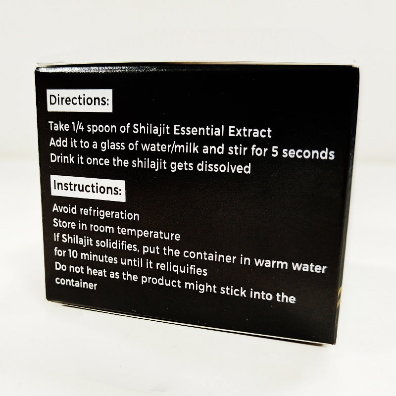 Shilajit Resin Paste