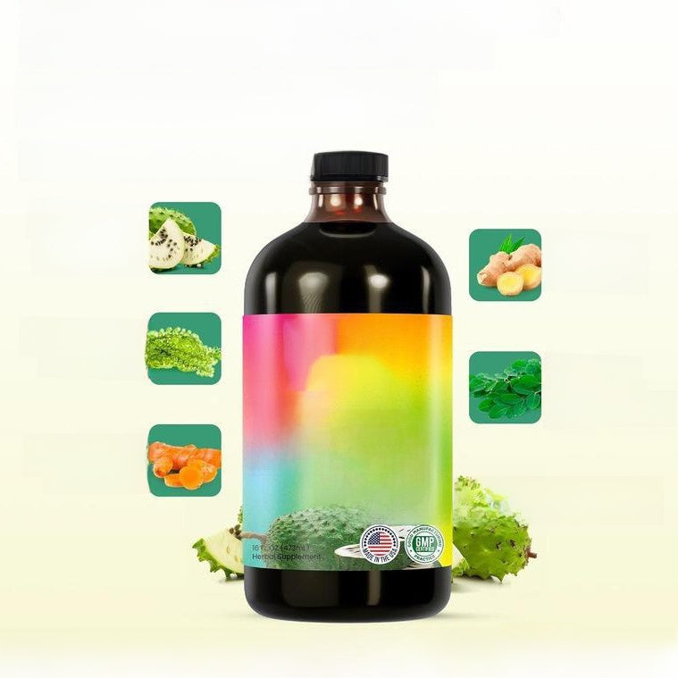 Soursop Bitter Drops Black Seed Oil Supplement