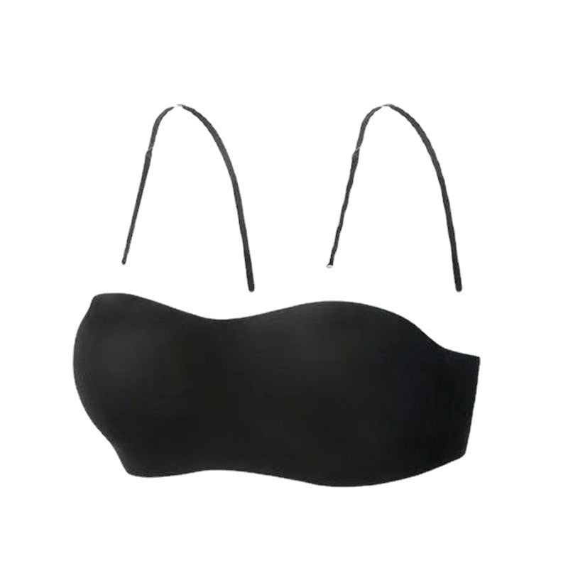 Women Strapless Push-Up Seamless Bra