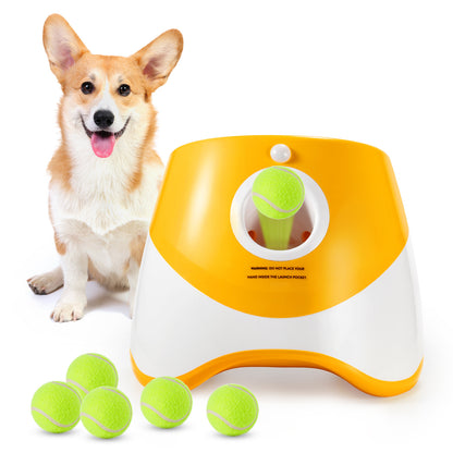 Automatic Dog Ball Launcher with Tennis Balls