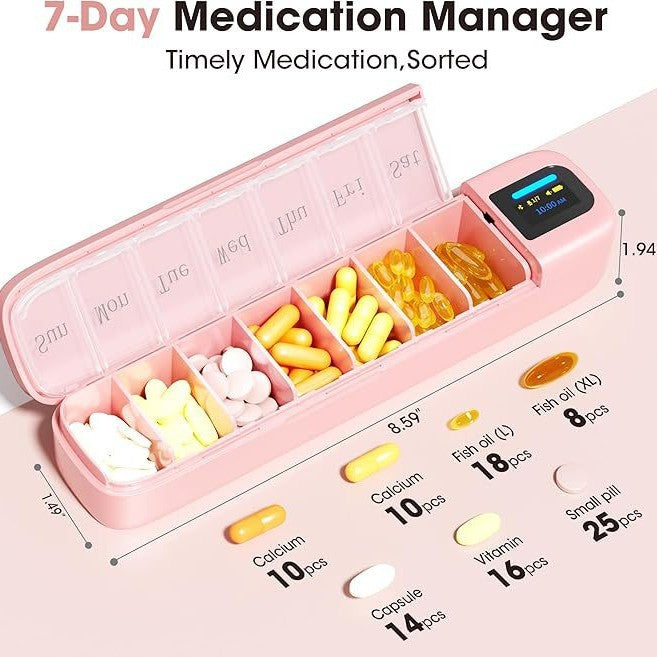Electronic packaging medicine box