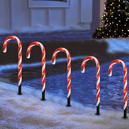 Sleep Bluetooth Cane Christmas Lights for Garden Decoration