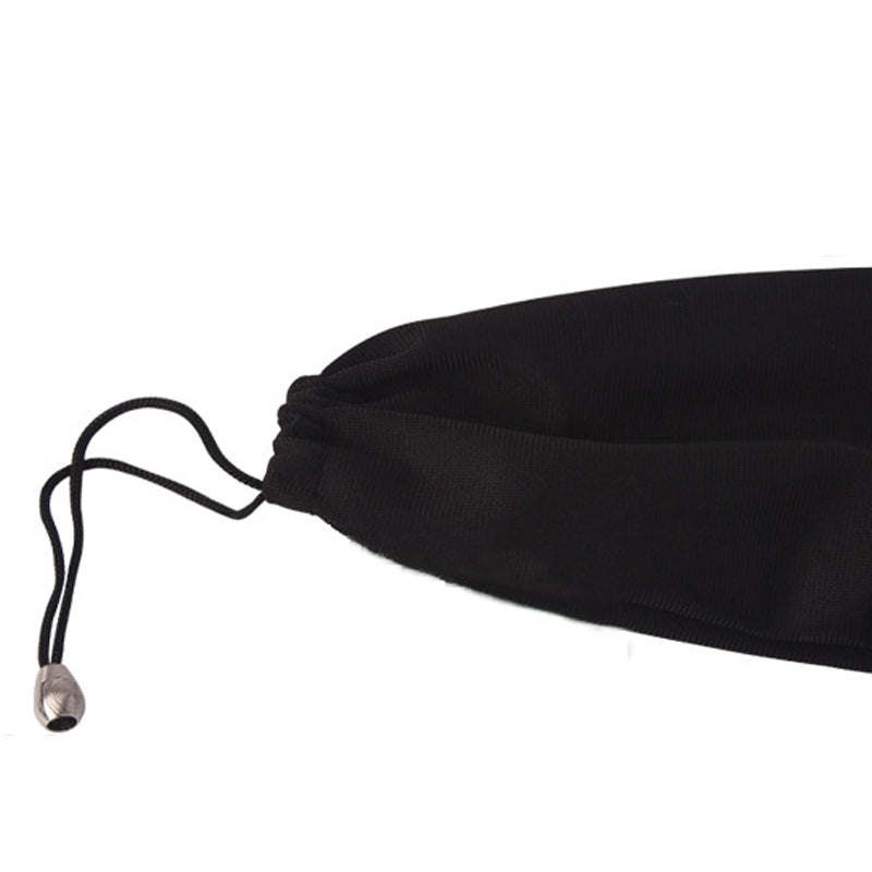 black beveled storage bag