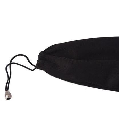 black beveled storage bag