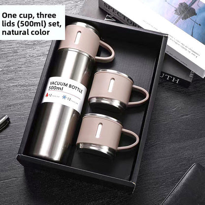 Customizable Insulated Thermos Gift Set