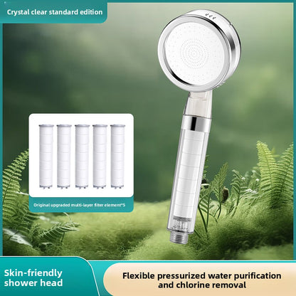 Filtered Shower Head with Vitamin C and Chlorine Removal
