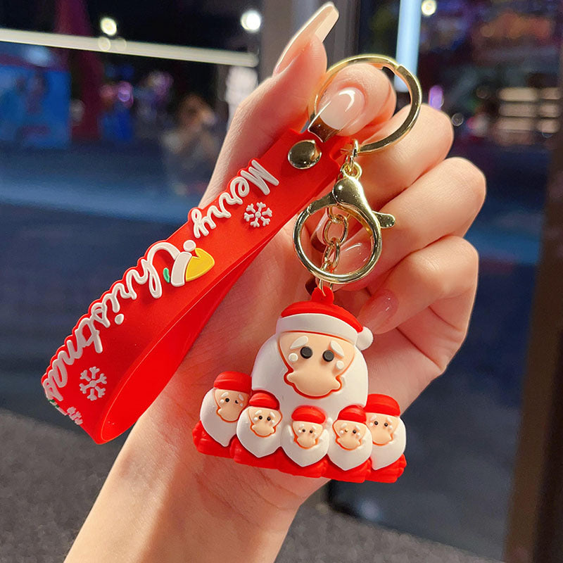 Christmas Keychain Bag Accessory