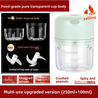 Electric garlic crusher