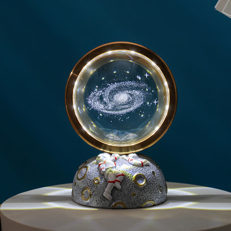Space Human Figure of the Planet