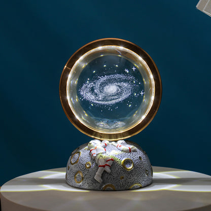 Space Human Figure of the Planet
