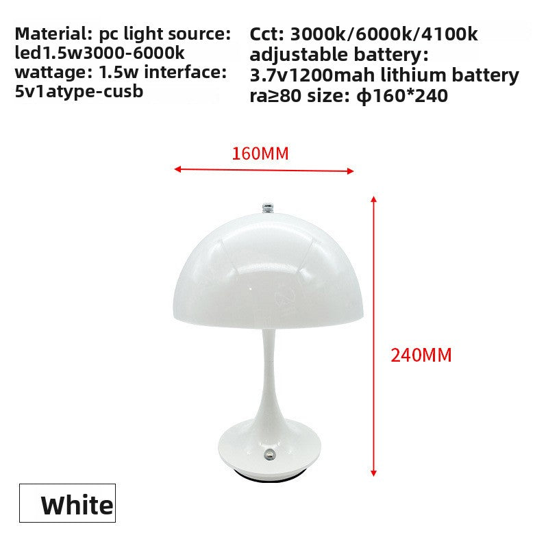 Rechargeable Touch Control Table Lamp