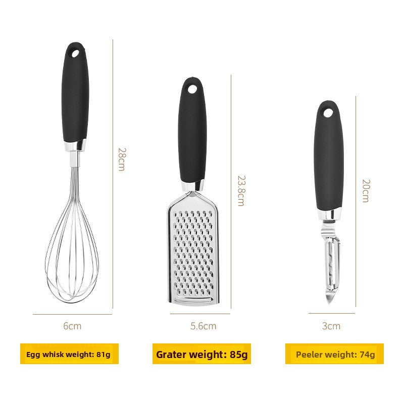 Stainless steel kitchen tools