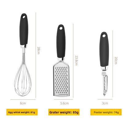 Stainless steel kitchen tools