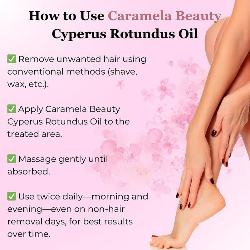 Moisturizing Hair Reduction Care Oil