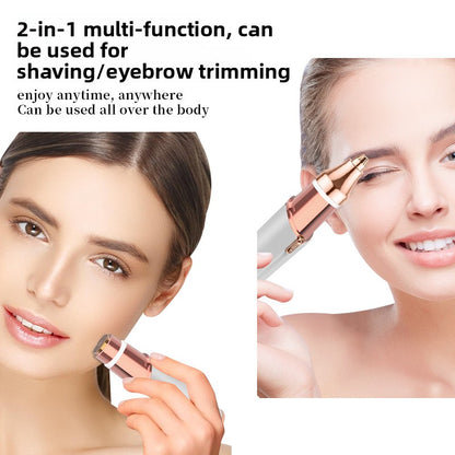 Electric Hair Remover with Dual Heads