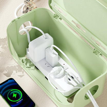 Home electrical wire storage box