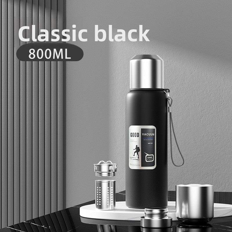 Vacuum Insulated Thermos with Tea Strainer