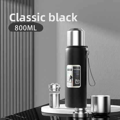 Vacuum Insulated Thermos with Tea Strainer