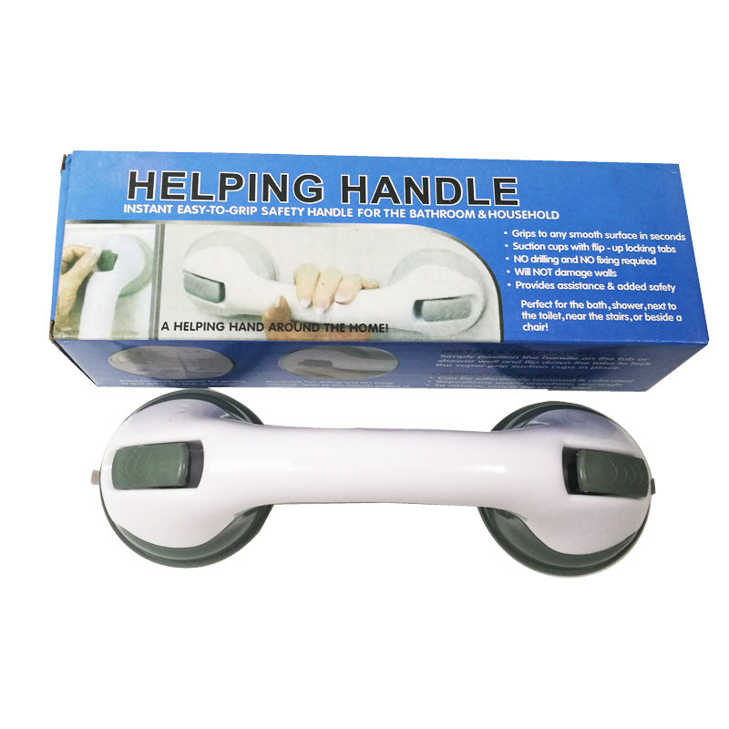 Bathroom suction cup pull bathroom handle