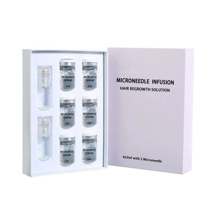 Hair Growth Microneedle Essence for Regrowth and Anti-Hair Loss