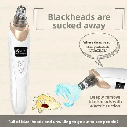 Electric Foam Facial Cleanser with Blackhead Removal