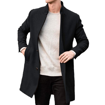 woolen men coat