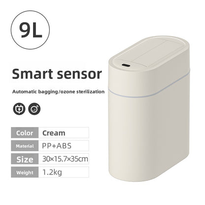 Home smart sensor trash can