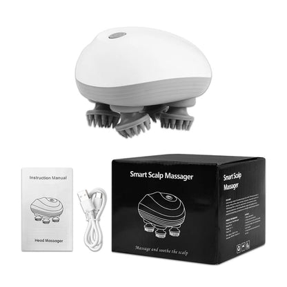Electric Scalp Massager Head Relaxation Rechargeable