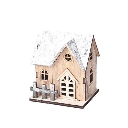 Christmas wooden ornament