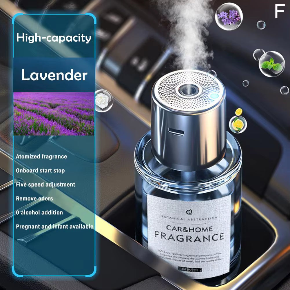 Car Aromatherapy Machine Ornament Spray Smart Fragrance Instrument Automatic Humidifier Perfume Balm Air Long-Lasting