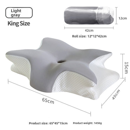 Ergonomic Butterfly Memory Foam Neck Pillow
