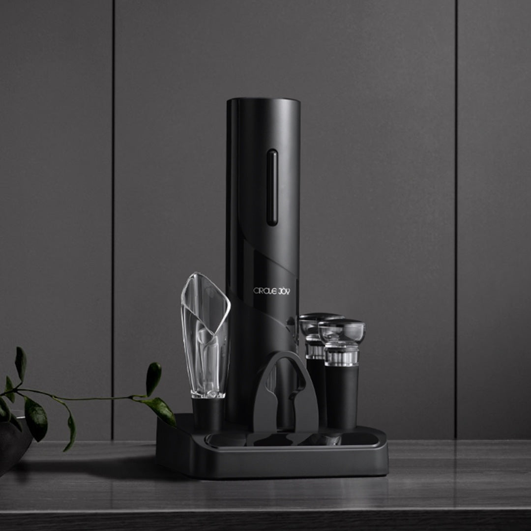 Electric Wine Bottle Opener Set