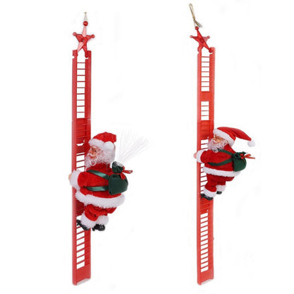 Electric Climbing Santa Claus Christmas Toy