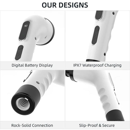 Multifunctional Electric Cleaning Brush Set
