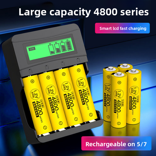 High-capacity toy remote control batteries