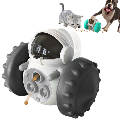 Cat balance car food dispenser