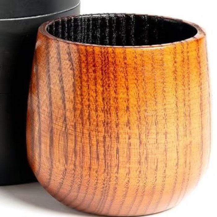 Carbonized wild jujube wood cup
