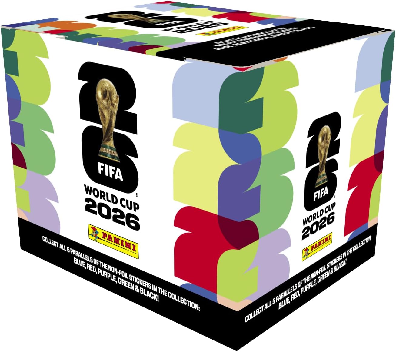 2026 Panini FIFA World Cup Sticker Collection Box – 50 Sticker Packs