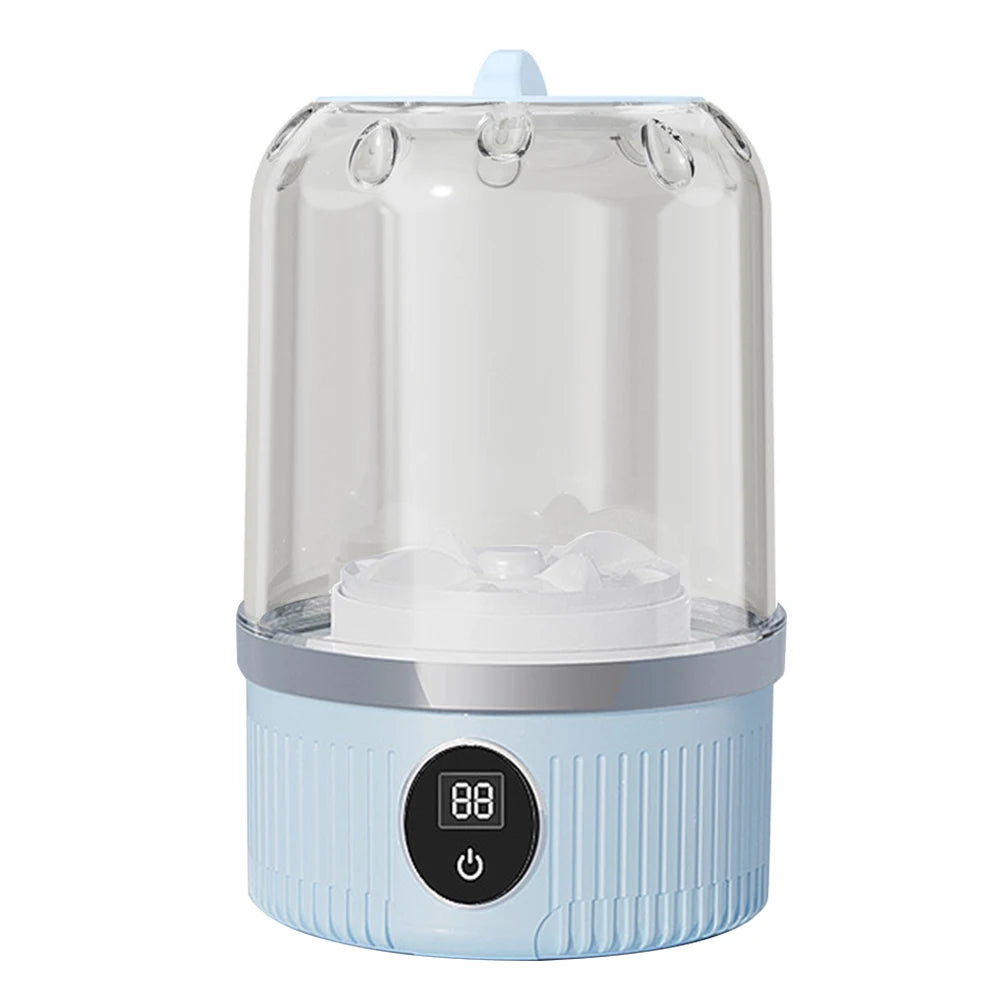 Mini Underwear Washer Rechargeable 1L Electric Socks Washing Machine Household Small Wireless Portable Laundry Underwear Cleaner
