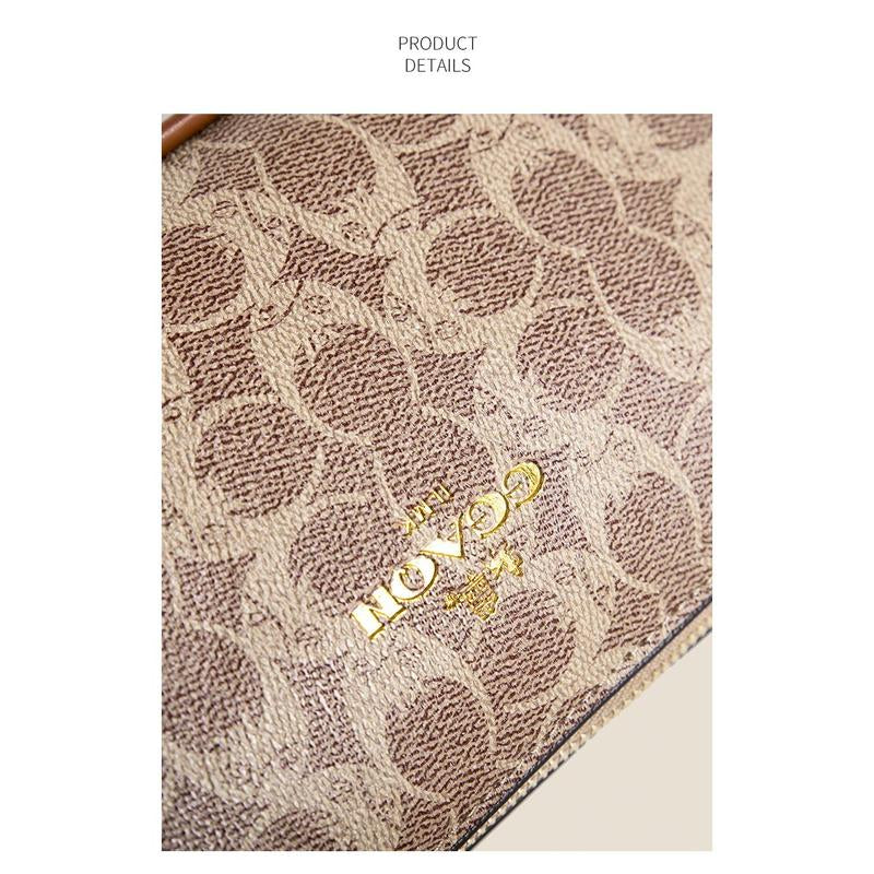 Trendy Floral Underarm Bag, Elegant PU Leather Shoulder Purse, Stylish Designer Crossbody for Versatile Women’S Fashion Holiday Party Gifts Such as Halloween and Christmas