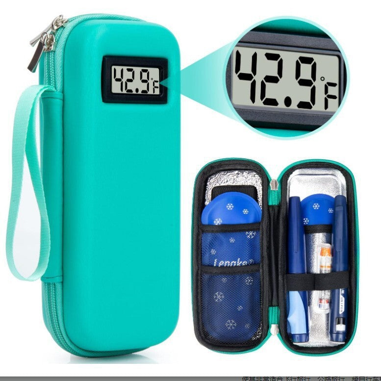Insulin Cooler Box with Temperature Display