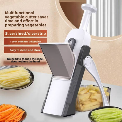 Multi-functional vegetable cutter