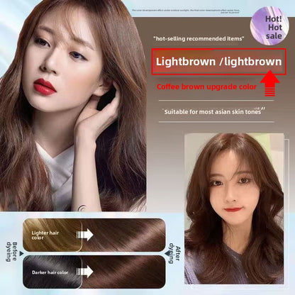 Three-in-One Hair Dye for Gentle Coloring and Gray Coverage