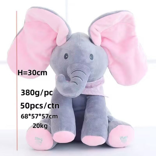 Plush toy elephant