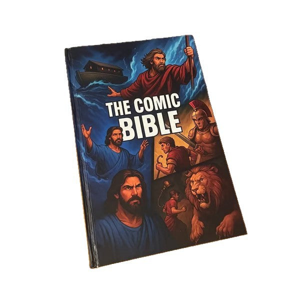 Comic Bible Illustration Book