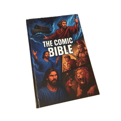 Comic Bible Illustration Book